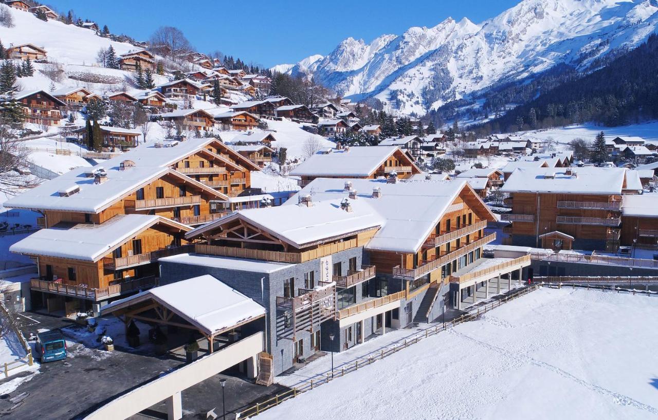 Hotel Prestige Odalys Le Chamois La Clusaz Buitenkant foto