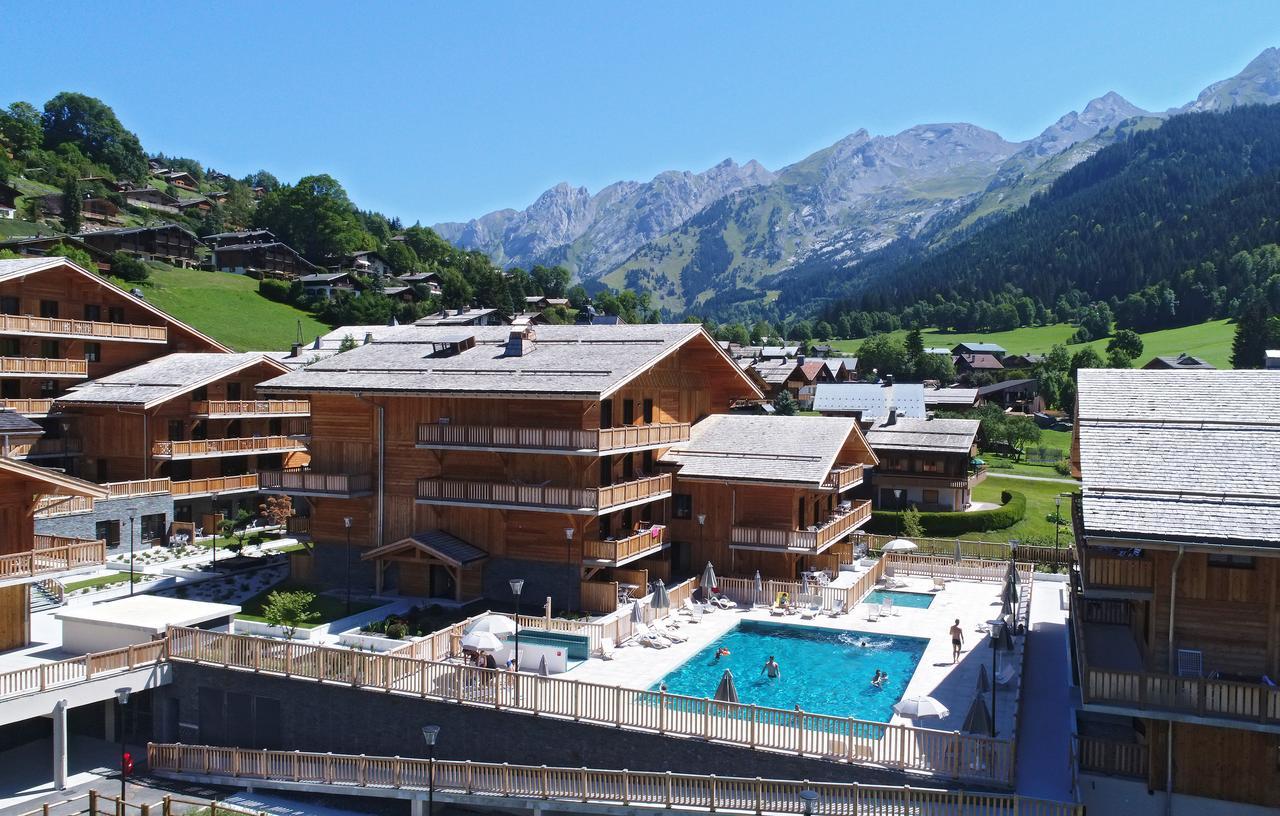 Hotel Prestige Odalys Le Chamois La Clusaz Buitenkant foto